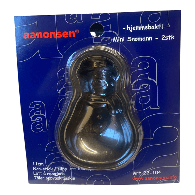 Hovedbilde Bakeform snømann 11 cm 2 pk.