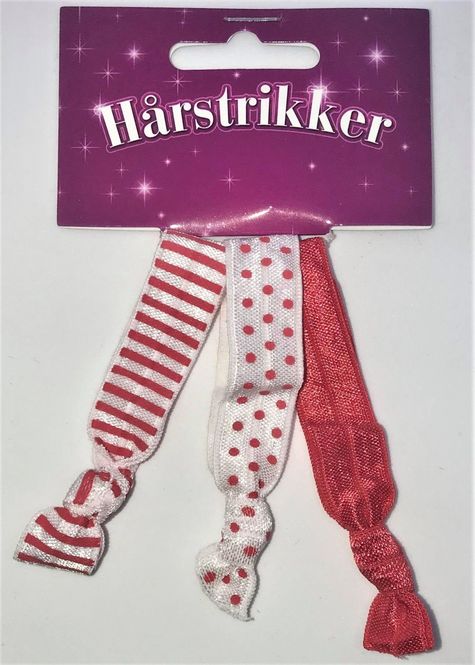 Hovedbilde Hårstrikk 3 stk