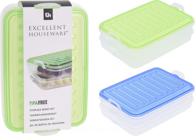 Hovedbilde Plastboks dobbel for oppbevaring av mat