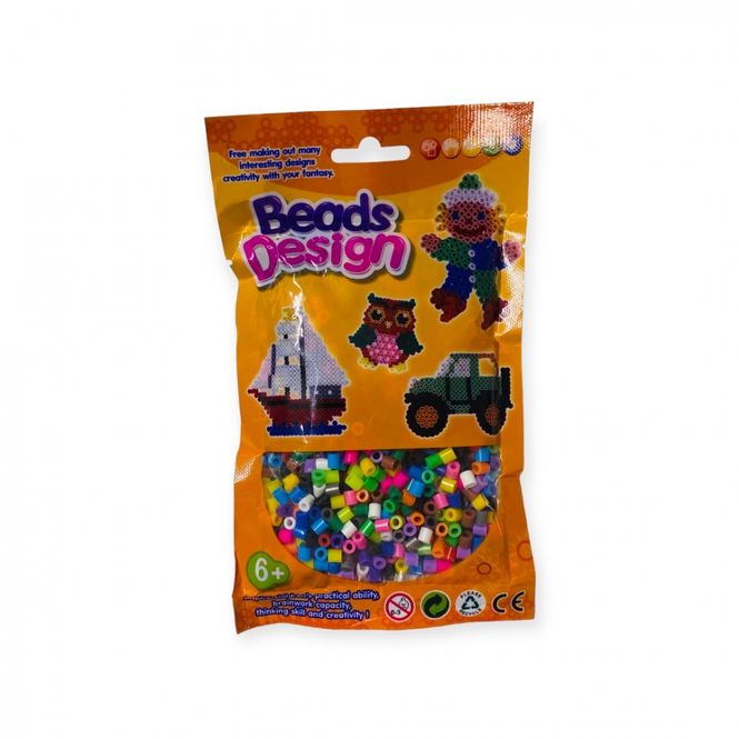 Hovedbilde Hobbyperler 1000 stk Ass. Farger