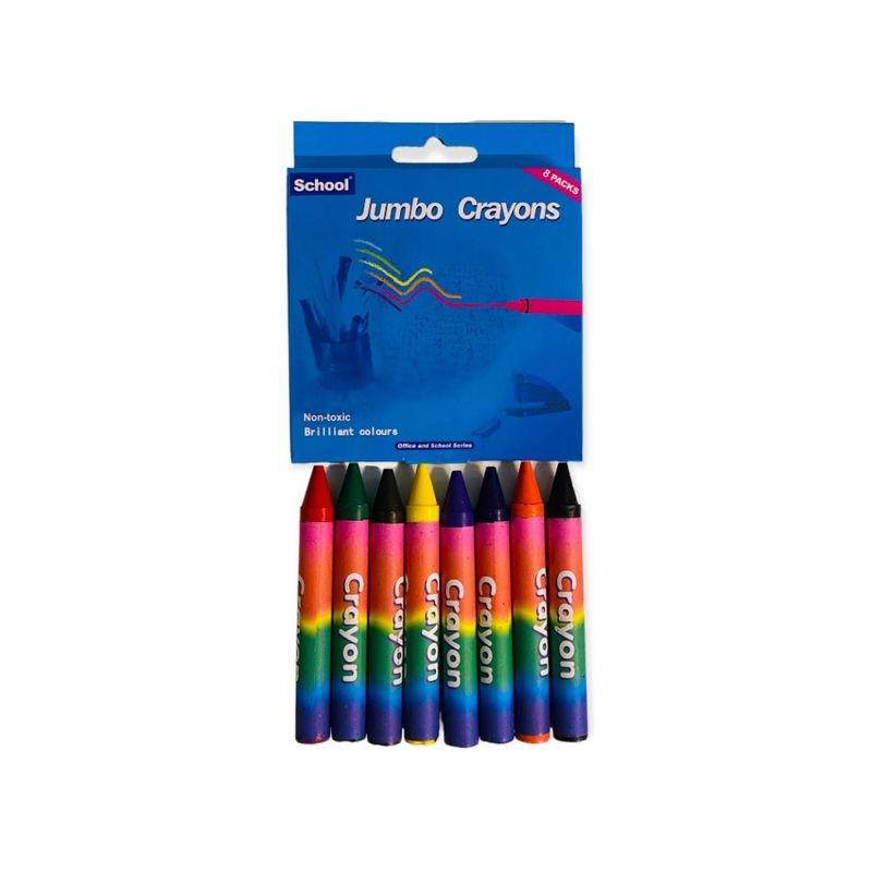 Fargestifter jumbo 8 pk.