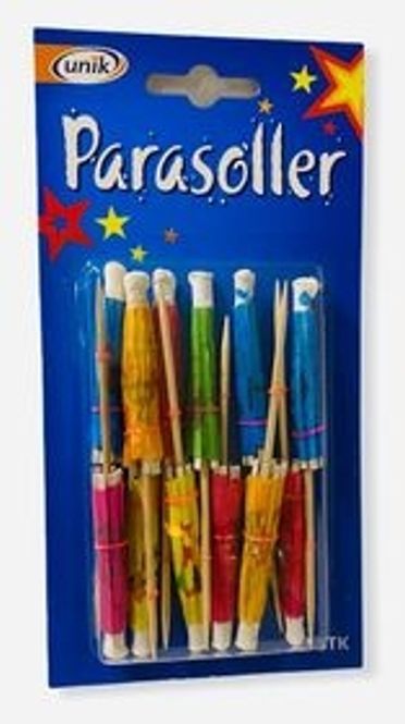 Hovedbilde Partyparasoller 12 pk.