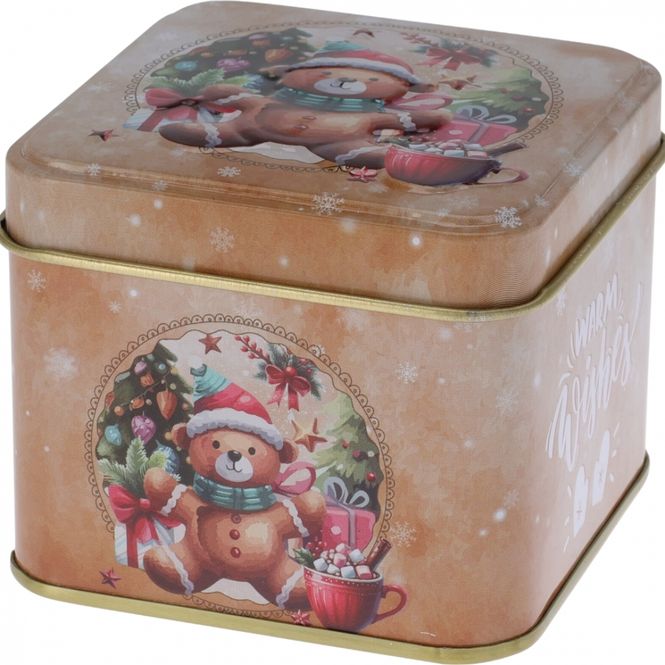 Hovedbilde Kake/gave-boks bamse 8x8x86,5 cm