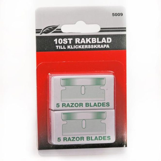 Hovedbilde Barberblad til klikk skrape 10pk