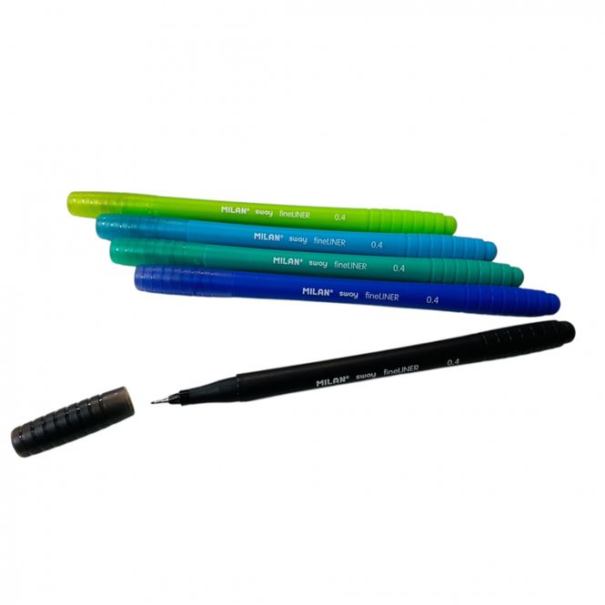 Hovedbilde Fine line penner 5 pk. Eksklusive Milan