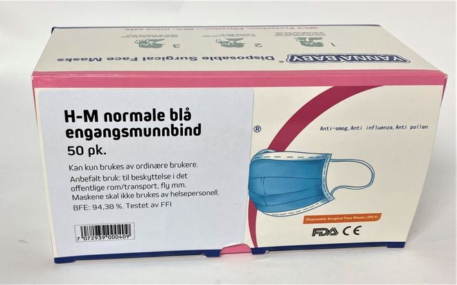 Hovedbilde Munnbind 50 pk.