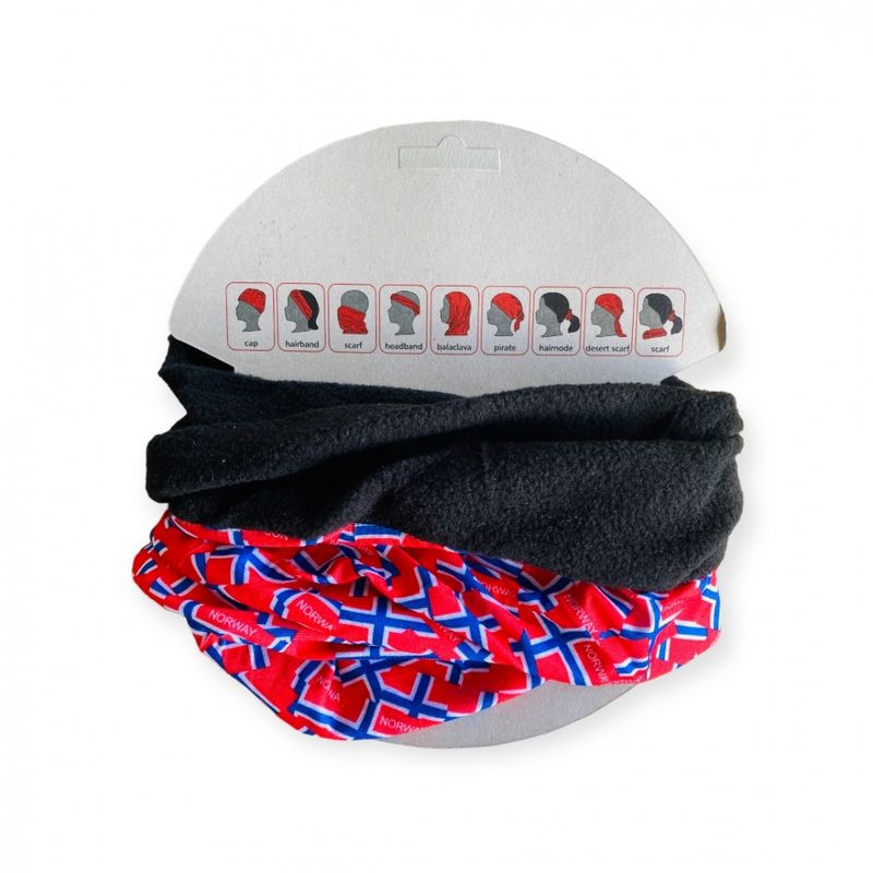 Hals/Buff norske flagg