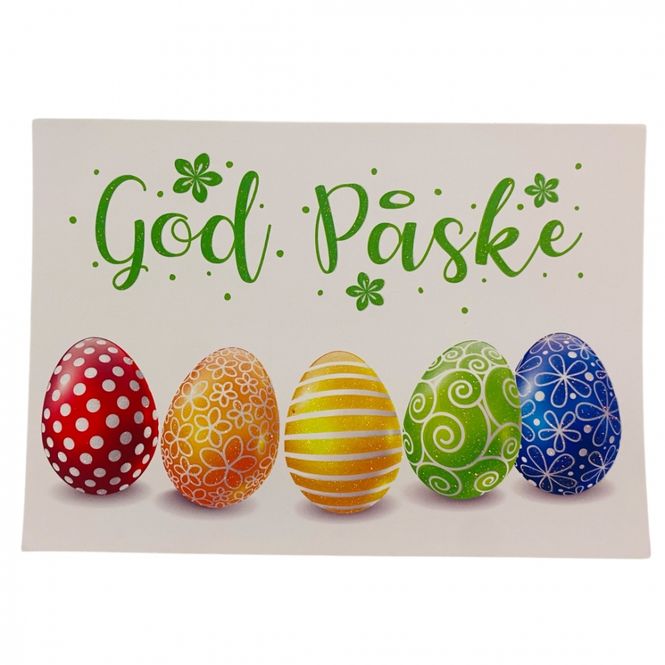 Hovedbilde Påskekort Enkelt Påskeegg