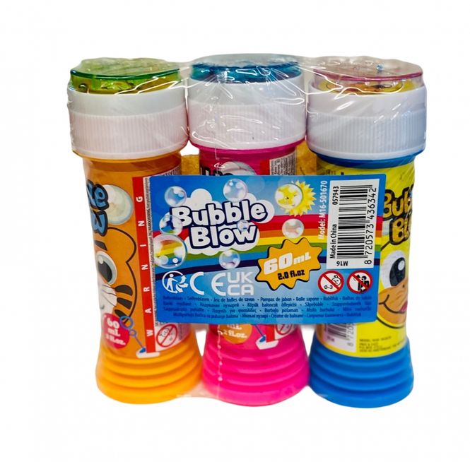 Hovedbilde Såpebobler 3 pk.