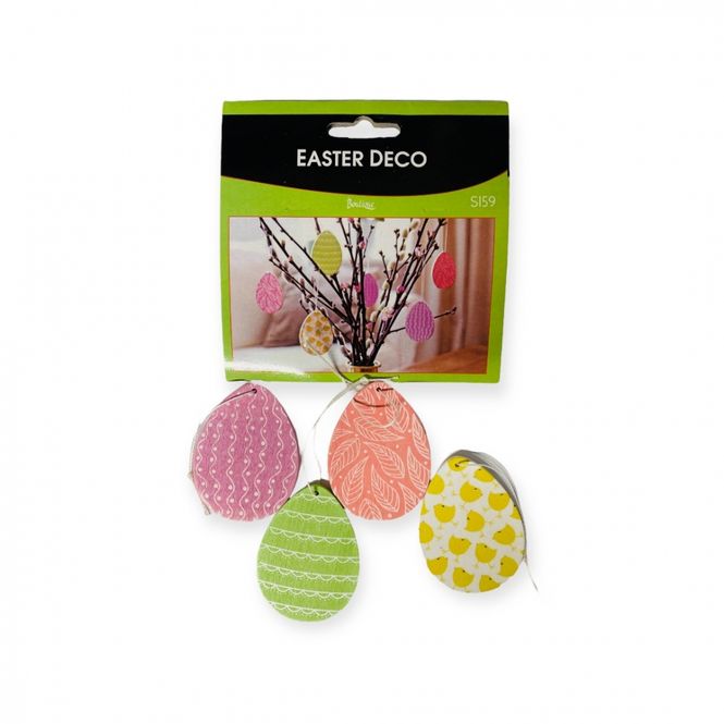 Hovedbilde Påskeegg 4 pk. til pynt