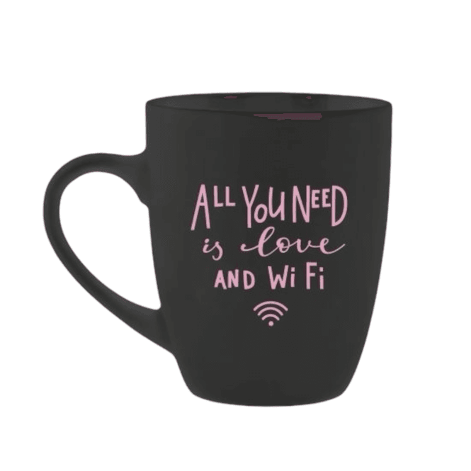 Hovedbilde Krus Tinka - All you need is love and wifi. ...