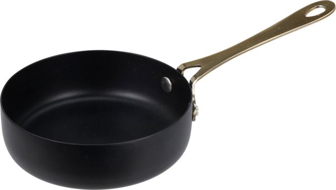 Hovedbilde Panne/serveringsskål i svart stål 280 ml