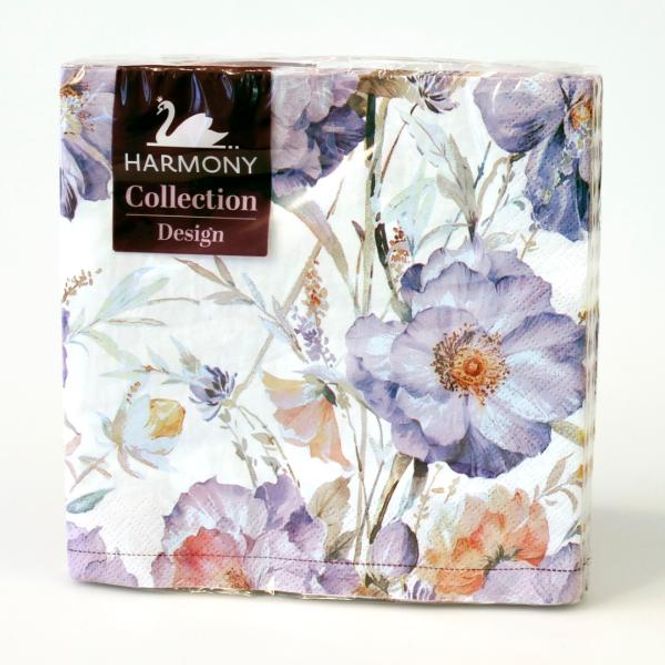 Hovedbilde SERVETT 20-P 33X33CM GENTLE FLOWERS