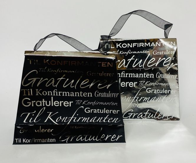 Hovedbilde Gavepose Konfirmasjon 11x12 cm Eksklusiv!