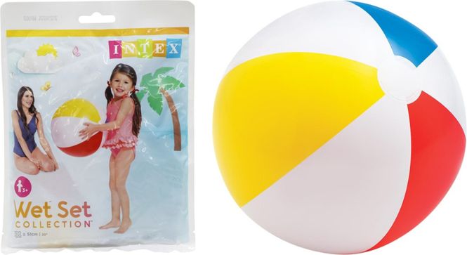 Hovedbilde Intex Stor Badeball 51cm | Oppblåsbar Strandball