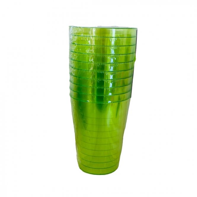 Hovedbilde Plastglass 30 cl 10 pk. Grønne