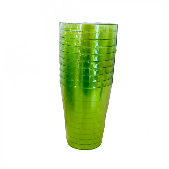Hovedbilde Plastglass 30 cl 10 pk. Grønne