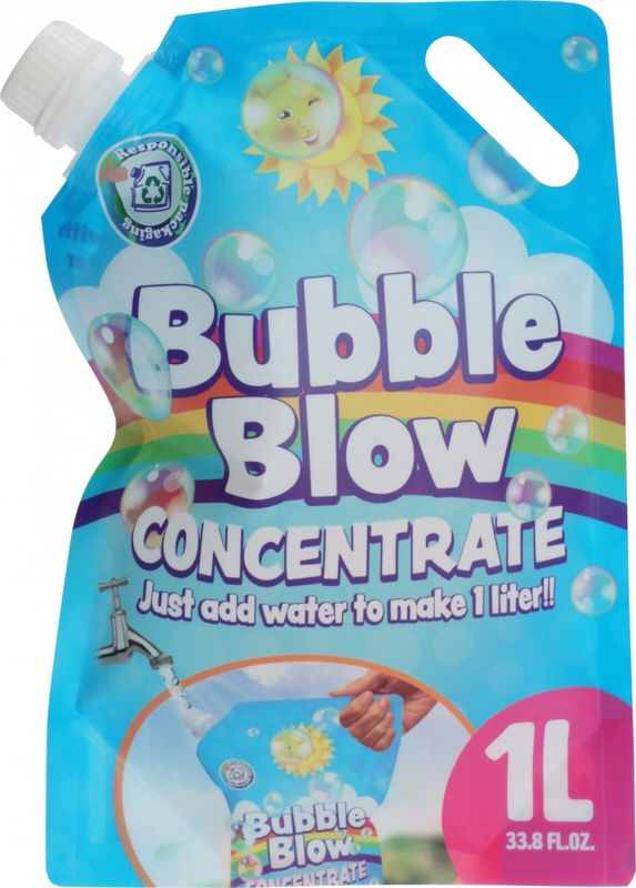 Såpeboblekonsentrat gir 1liter
