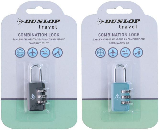 Hovedbilde Hengelås m/3-tallskode | Dunlop