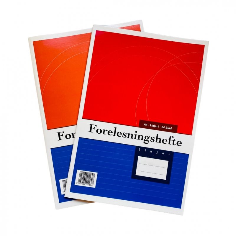 ForeLesningshefte A4 -Linjert