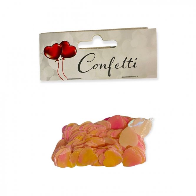 Hovedbilde Konfetti rosa hjerter