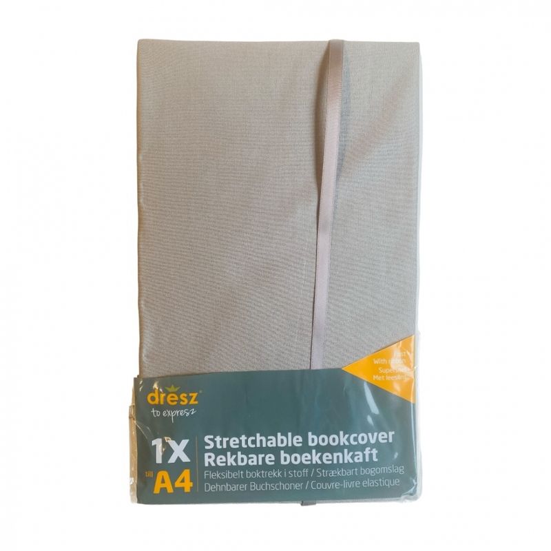 Bokbind elastisk Grå