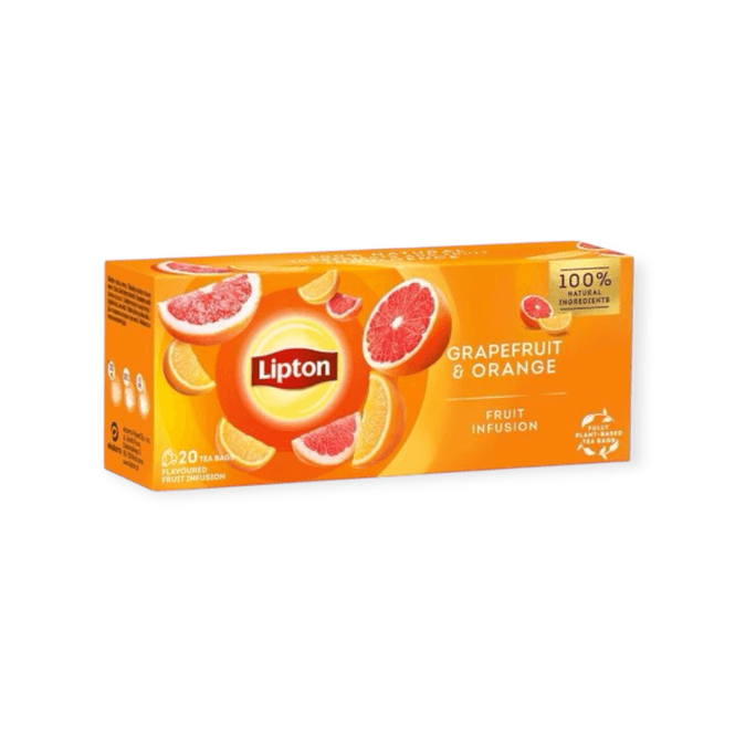 Hovedbilde Lipton Fruit Tea Grapefruit & Orange 20pk