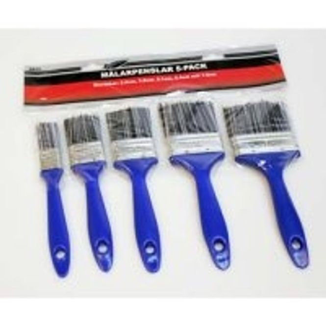 Hovedbilde Malerpensler 5 pk.